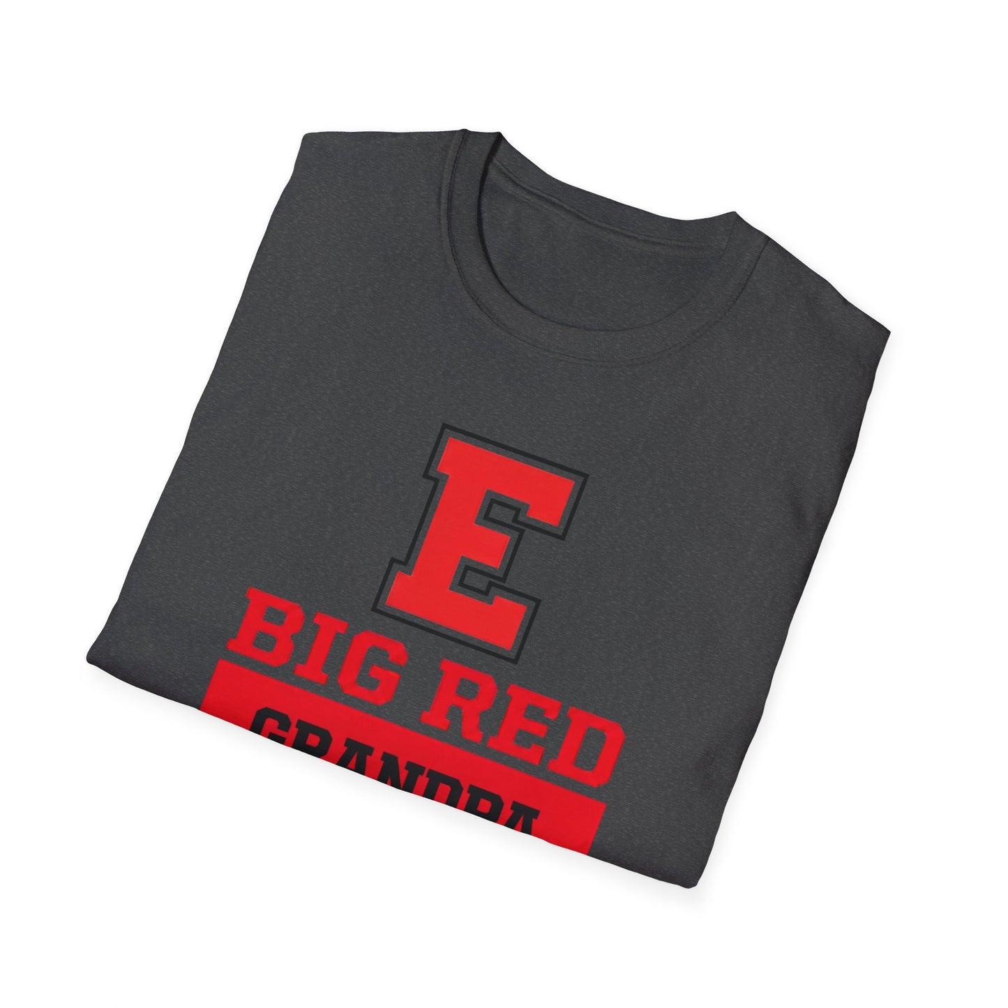 Big Red Grandpa Block T-Shirt
