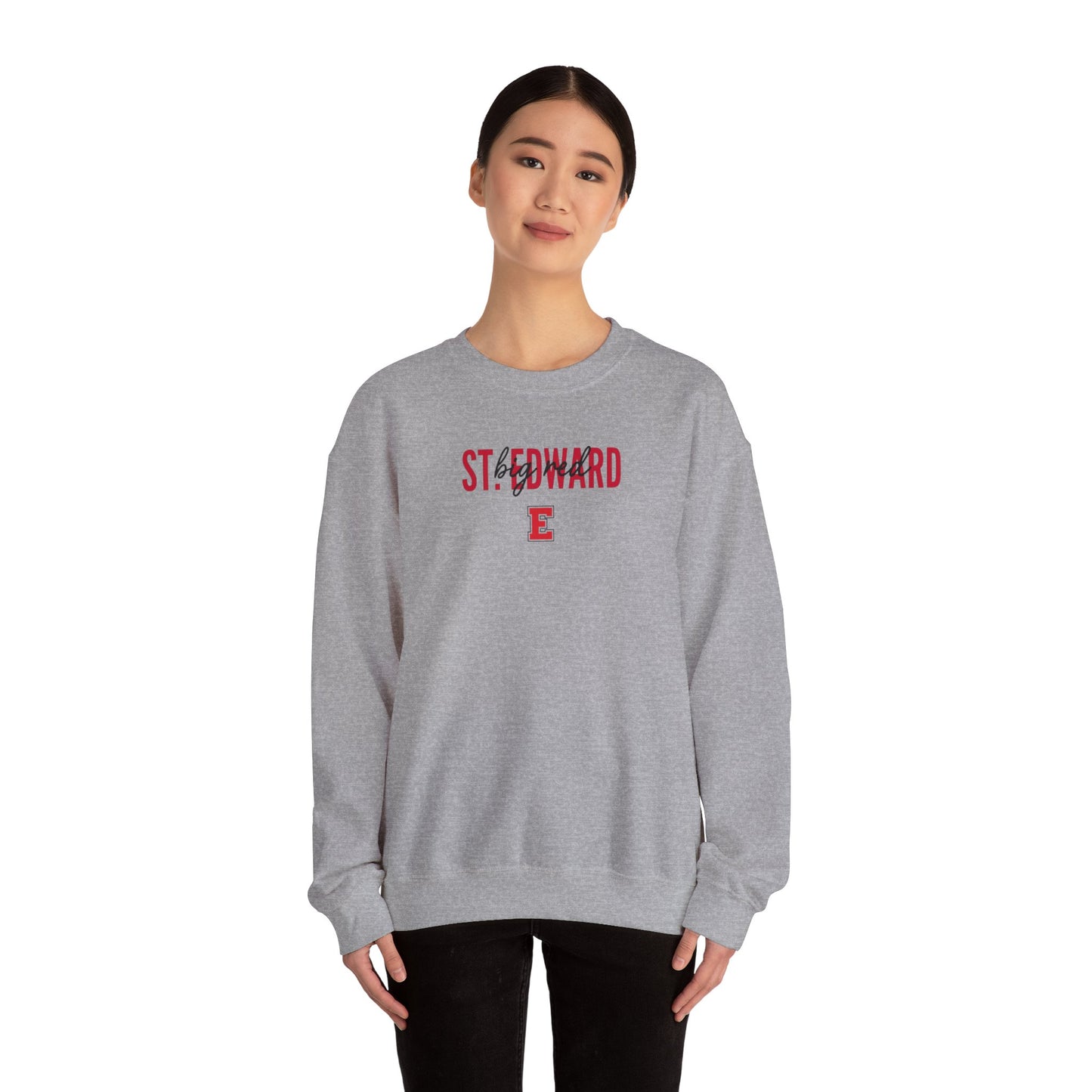 St. Edward's Big Red Script Adult Crewneck Sweatshirt