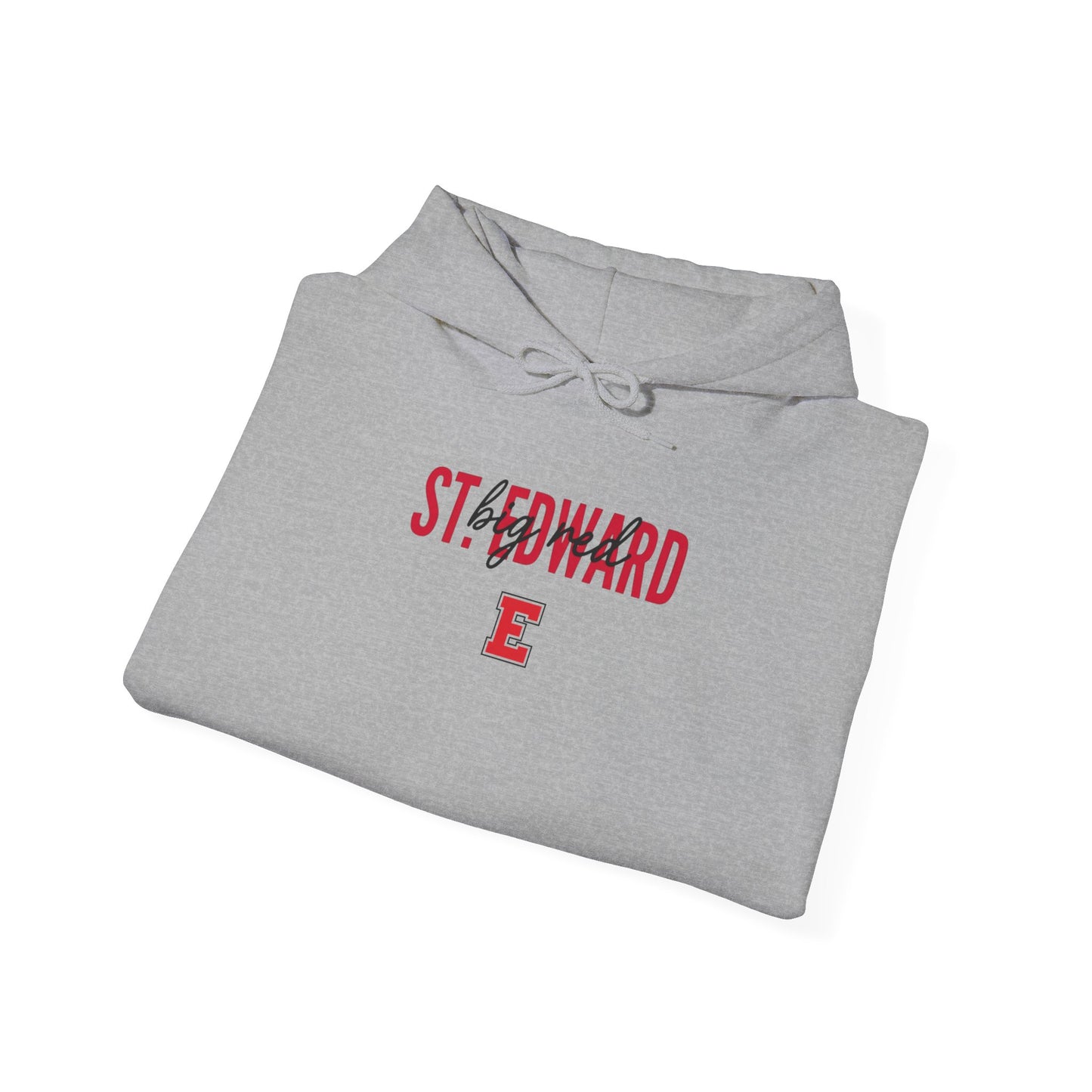 St. Edward's Big Red Script Adult Hoodie