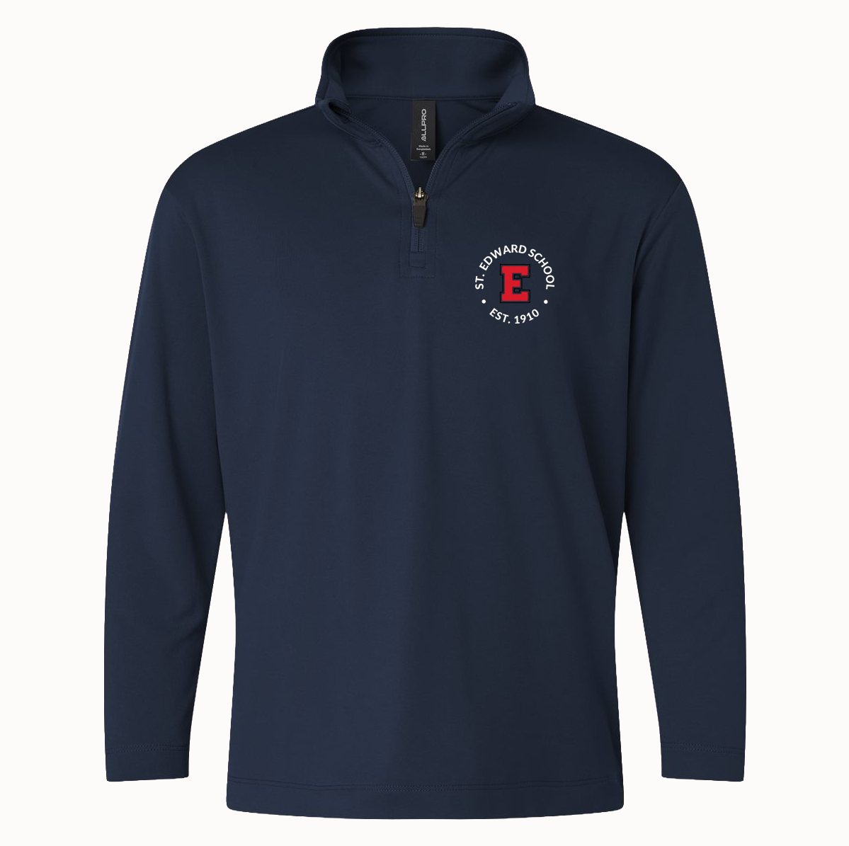 Youth St. Edward's Lightweight Quarter-Zip Pullover