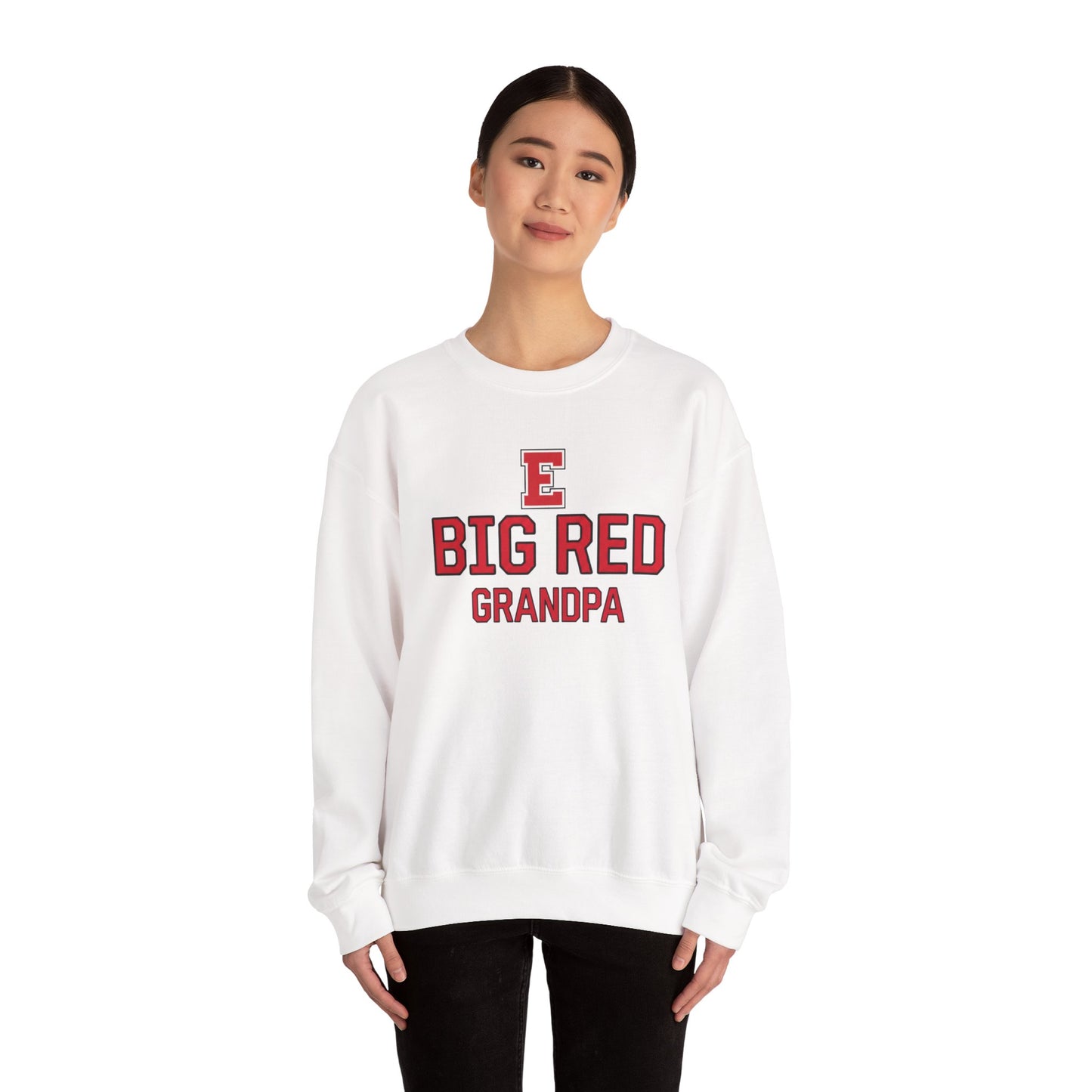 Big Red Grandpa Crewneck Sweatshirt