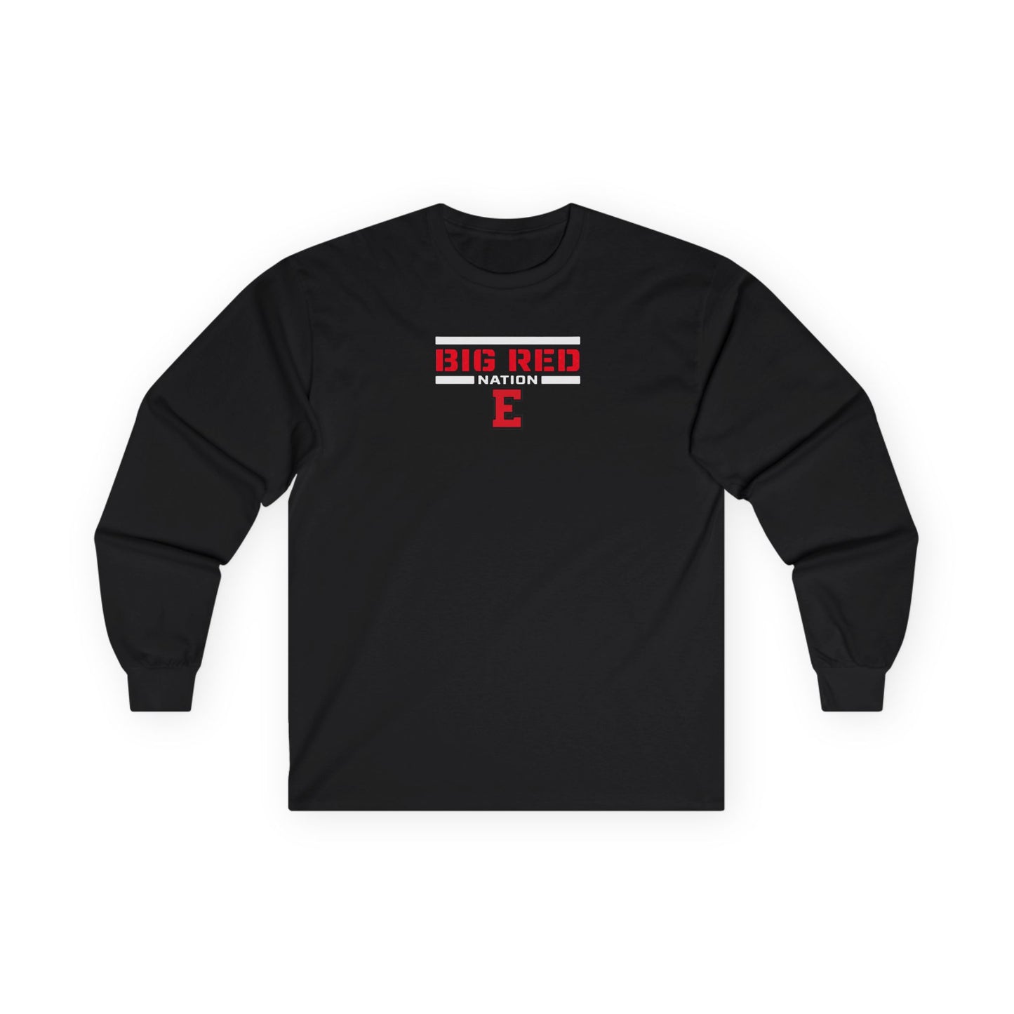 St. Edward's Big Red Nation Invert Adult Long Sleeve T-Shirt