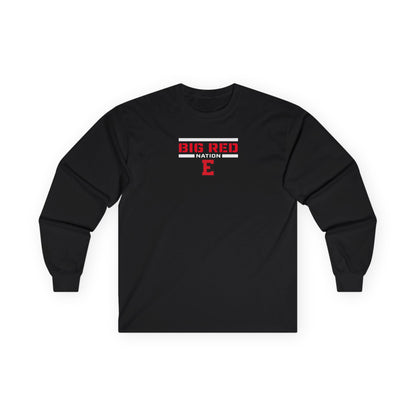 St. Edward's Big Red Nation Invert Adult Long Sleeve T-Shirt
