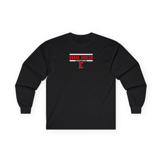 St. Edward's Big Red Nation Invert Adult Long Sleeve T-Shirt