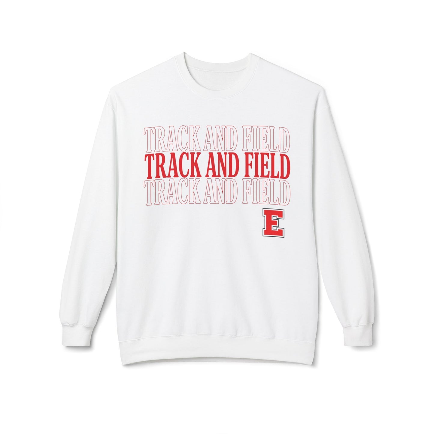 Track and Field Crewneck Team Sweatshirt