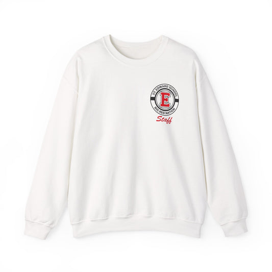 St. Edward's Staff Chest Logo Adult Crewneck Sweatshirt