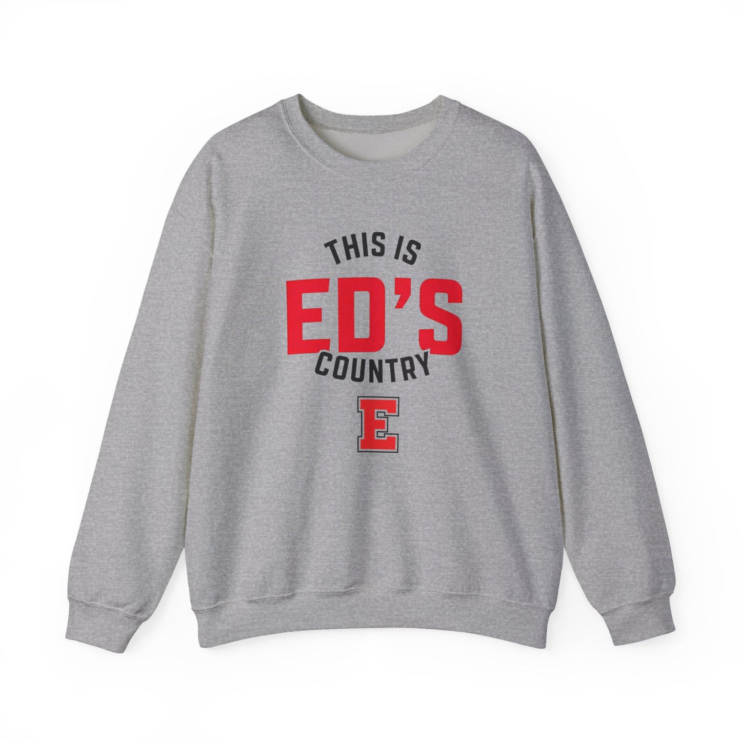 This Is Ed's Country Adult Crewneck Sweatshirt