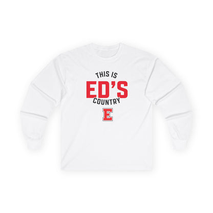 This Is Ed's Country Adult Long Sleeve T-Shirt