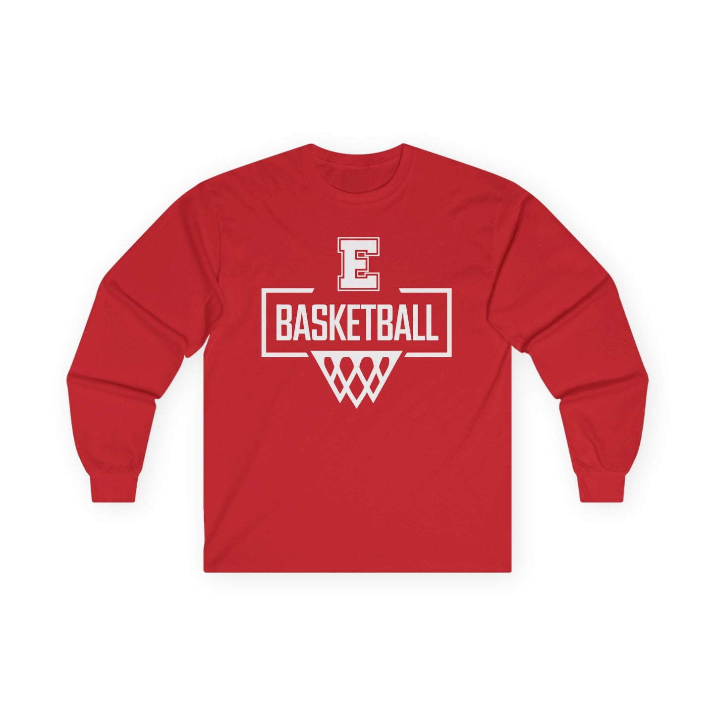 St. Edward's Basketball Hoop Adult Long Sleeve T-Shirt