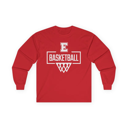 St. Edward's Basketball Hoop Adult Long Sleeve T-Shirt