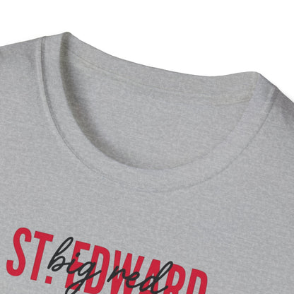 St. Edward's Big Red Script Adult T-Shirt