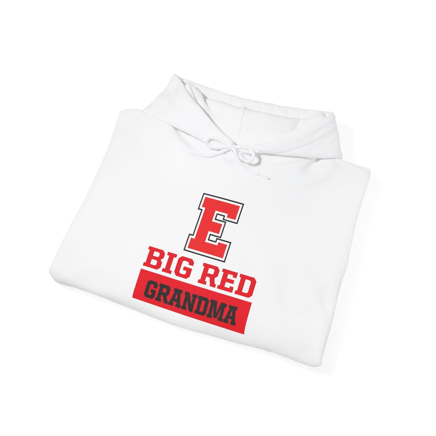 Big Red Grandma Block Hoodie