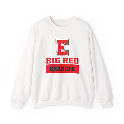 Big Red Grandpa Block Crewneck Sweatshirt