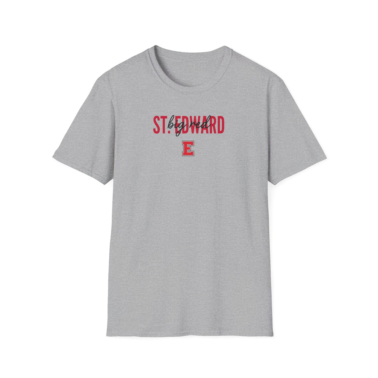 St. Edward's Big Red Script Adult T-Shirt