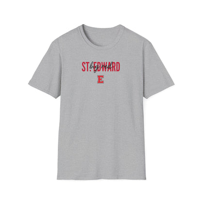 St. Edward's Big Red Script Adult T-Shirt
