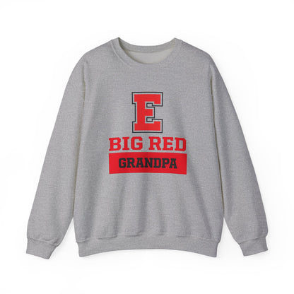 Big Red Grandpa Block Crewneck Sweatshirt