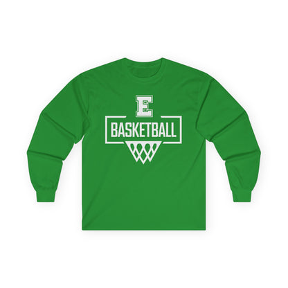 St. Edward's Basketball Hoop Adult Long Sleeve T-Shirt