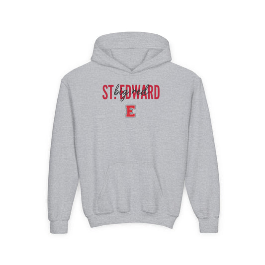 St. Edward's Big Red Script Kids Hoodie