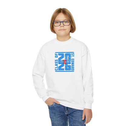 St. Edward's Class of 2026 Block Kids Crewneck Sweatshirt