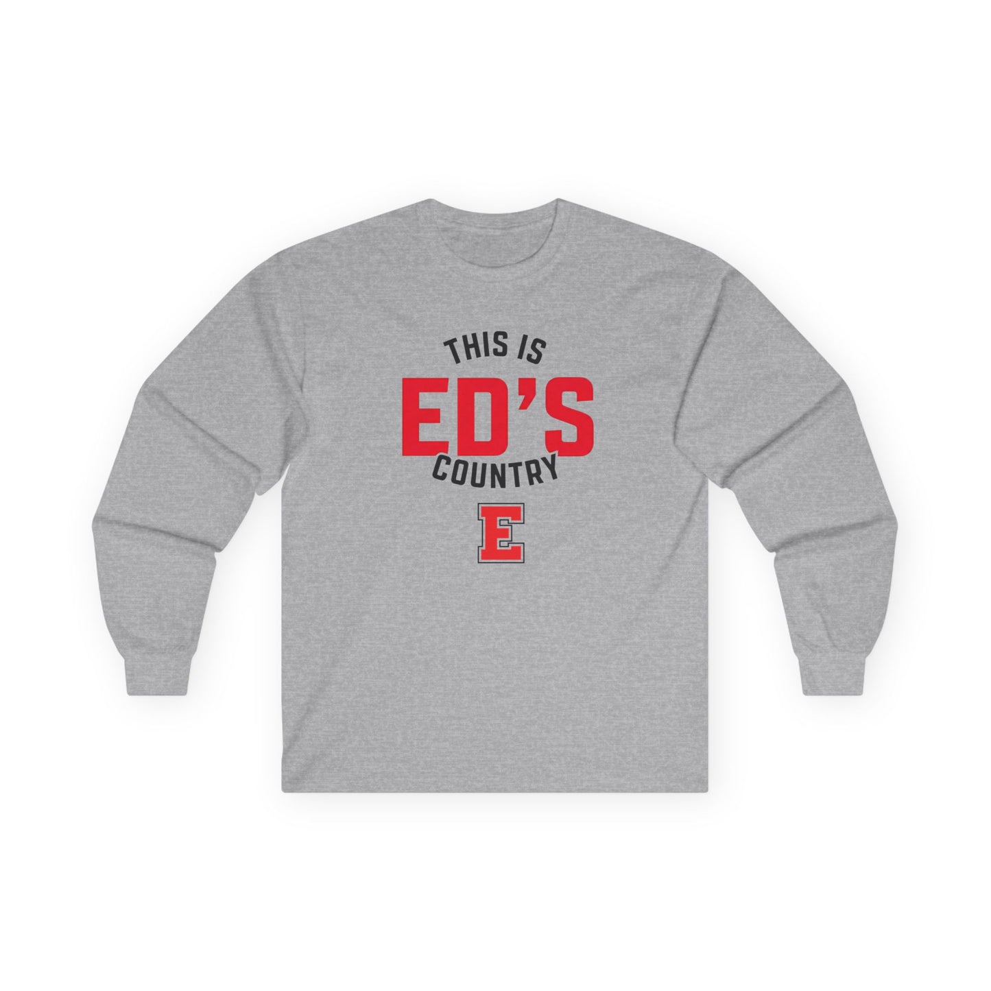 This Is Ed's Country Adult Long Sleeve T-Shirt