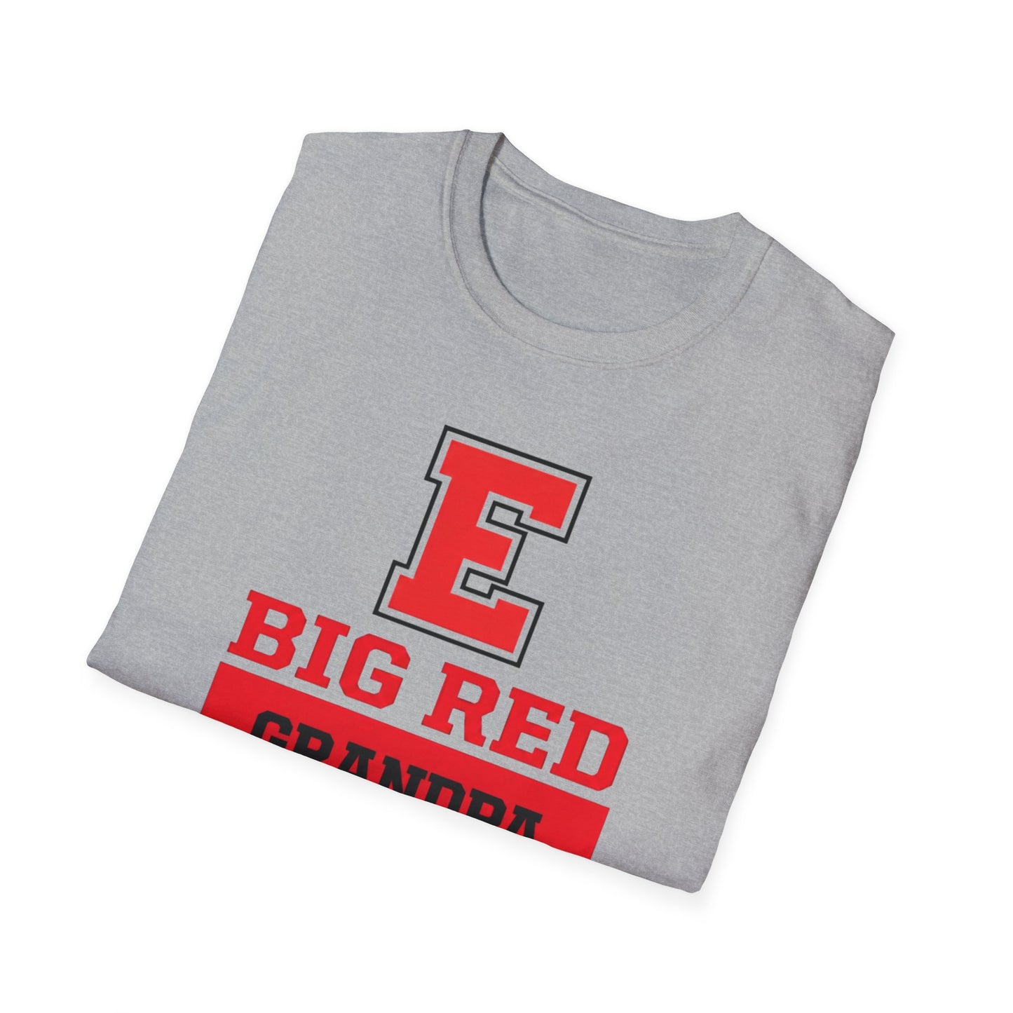 Big Red Grandpa Block T-Shirt