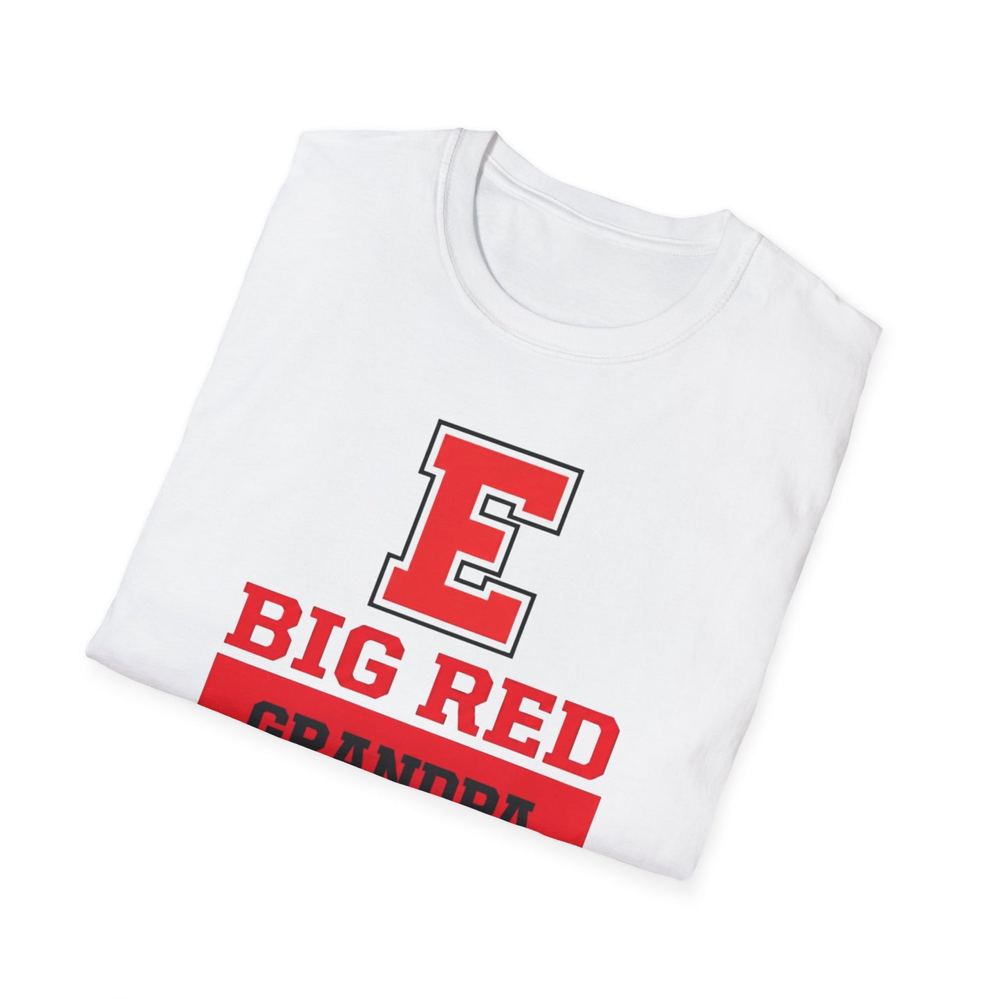 Big Red Grandpa Block T-Shirt