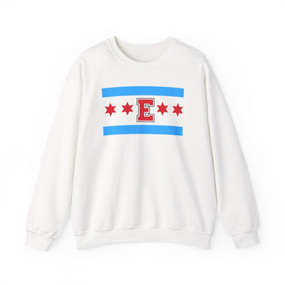 St. Ed's Chicago Flag Crewneck Sweatshirt