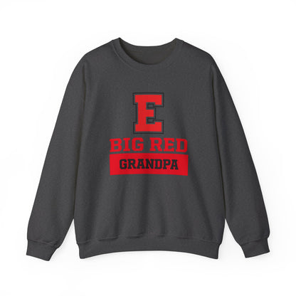 Big Red Grandpa Block Crewneck Sweatshirt