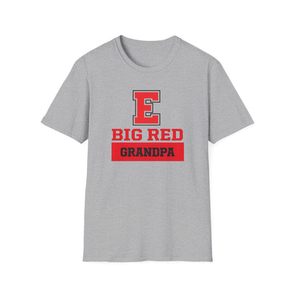 Big Red Grandpa Block T-Shirt
