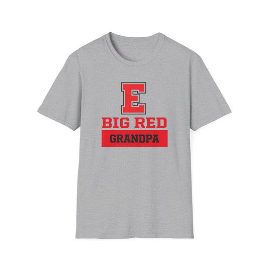 Big Red Grandpa Block T-Shirt