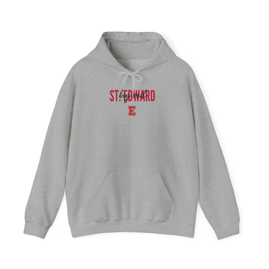 St. Edward's Big Red Script Adult Hoodie