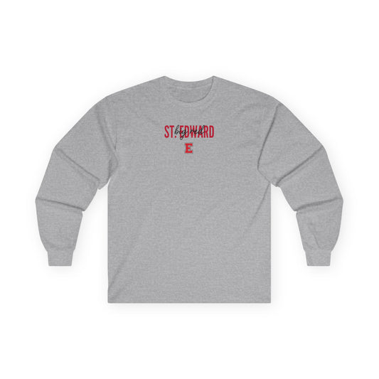 St. Edward's Big Red Script Adult Long Sleeve T-Shirt
