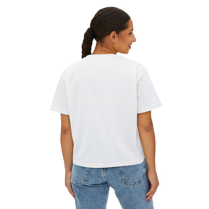 St. Ed's Chicago Flag Womens Boxy T-Shirt