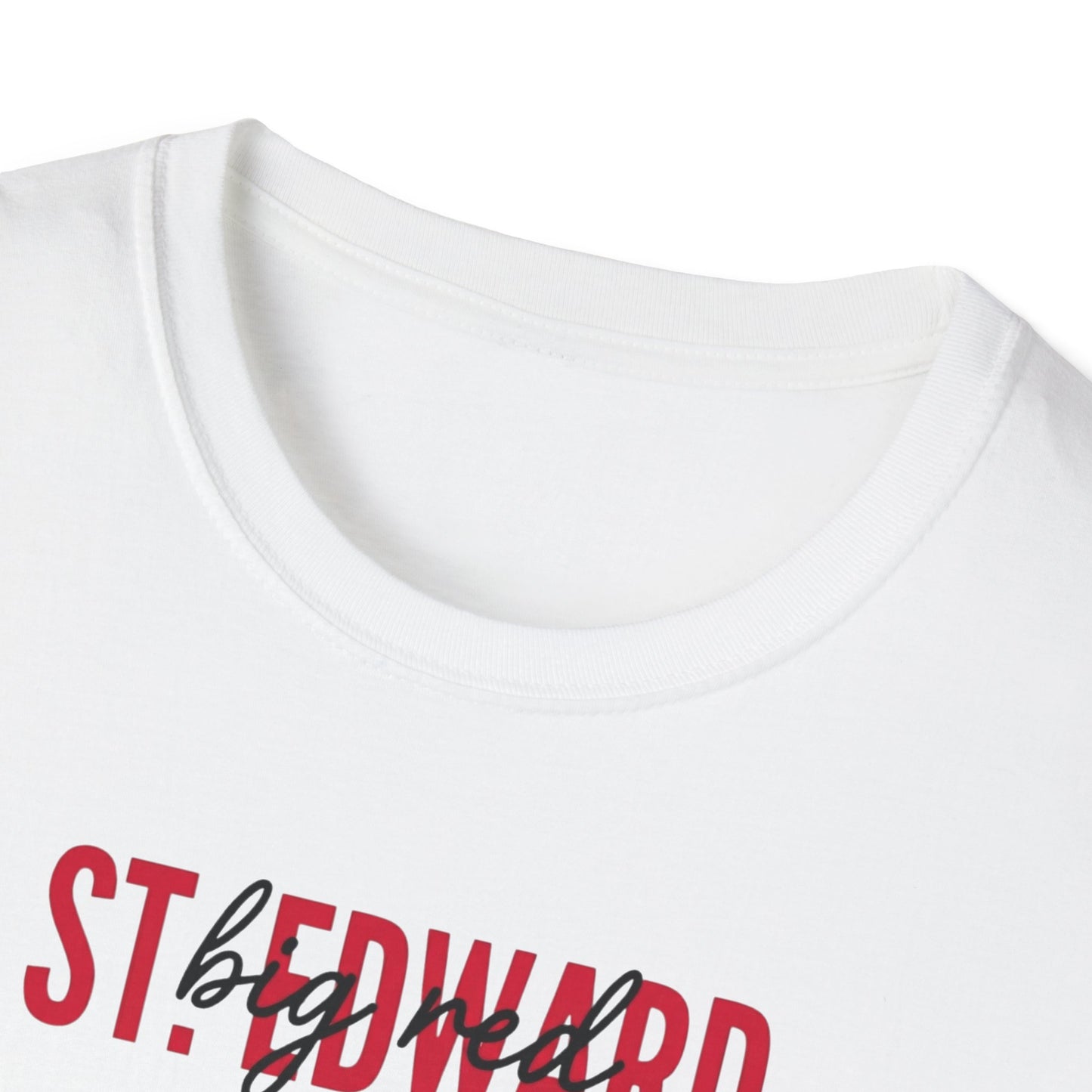 St. Edward's Big Red Script Adult T-Shirt