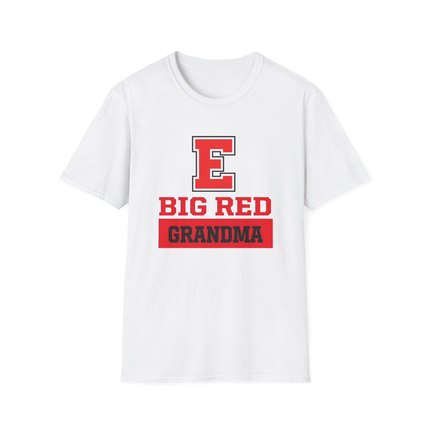 Big Red Grandma Block T-Shirt