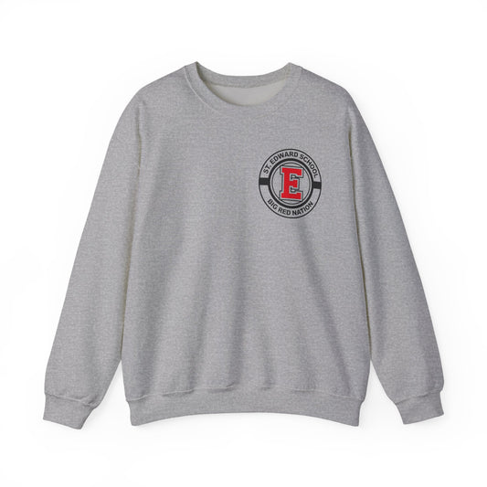 St. Edward's Chest Logo Adult Crewneck Sweatshirt
