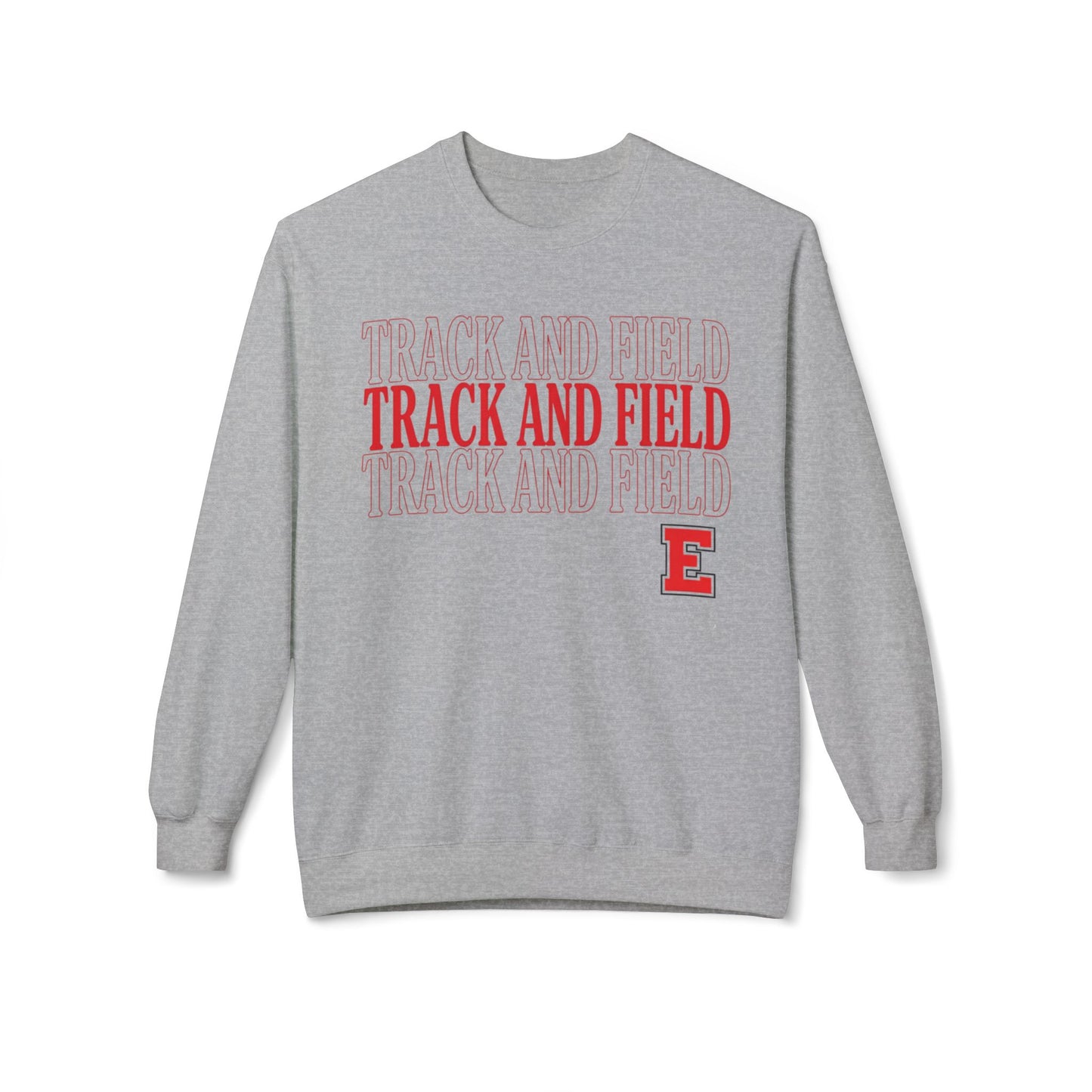Track and Field Crewneck Team Sweatshirt