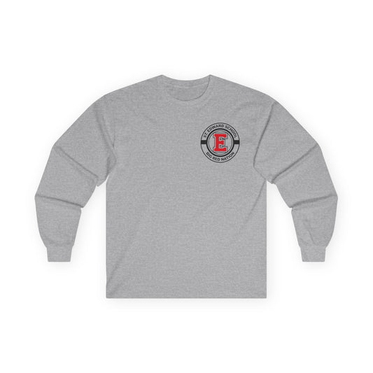 St. Edward's Chest Logo Adult Long Sleeve T-Shirt