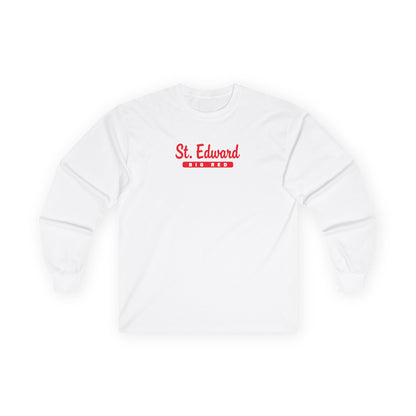 St. Edward's Script Adult Long Sleeve T-Shirt