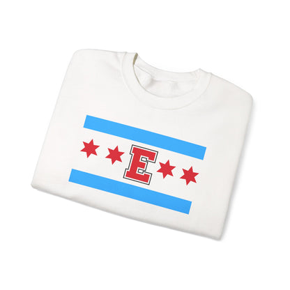 St. Ed's Chicago Flag Crewneck Sweatshirt