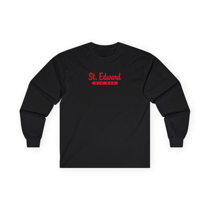 St. Edward's Script Adult Long Sleeve T-Shirt