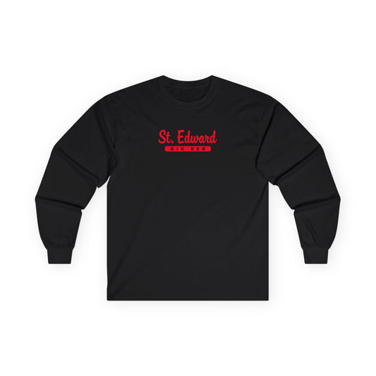 St. Edward's Script Adult Long Sleeve T-Shirt