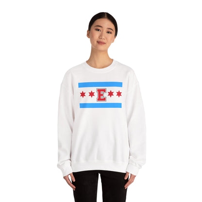 St. Ed's Chicago Flag Crewneck Sweatshirt