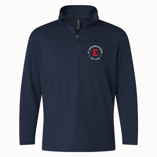 Youth St. Edward's Lightweight Quarter-Zip Pullover